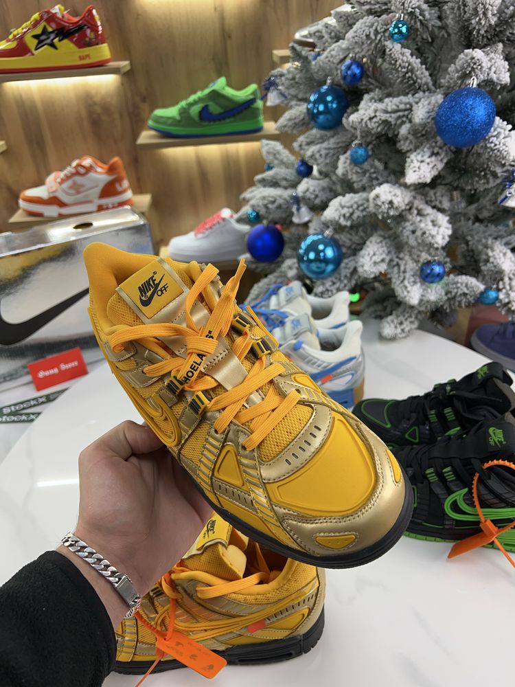 Кросівки Nike Dunk Low Rubber x Off-White Yellow