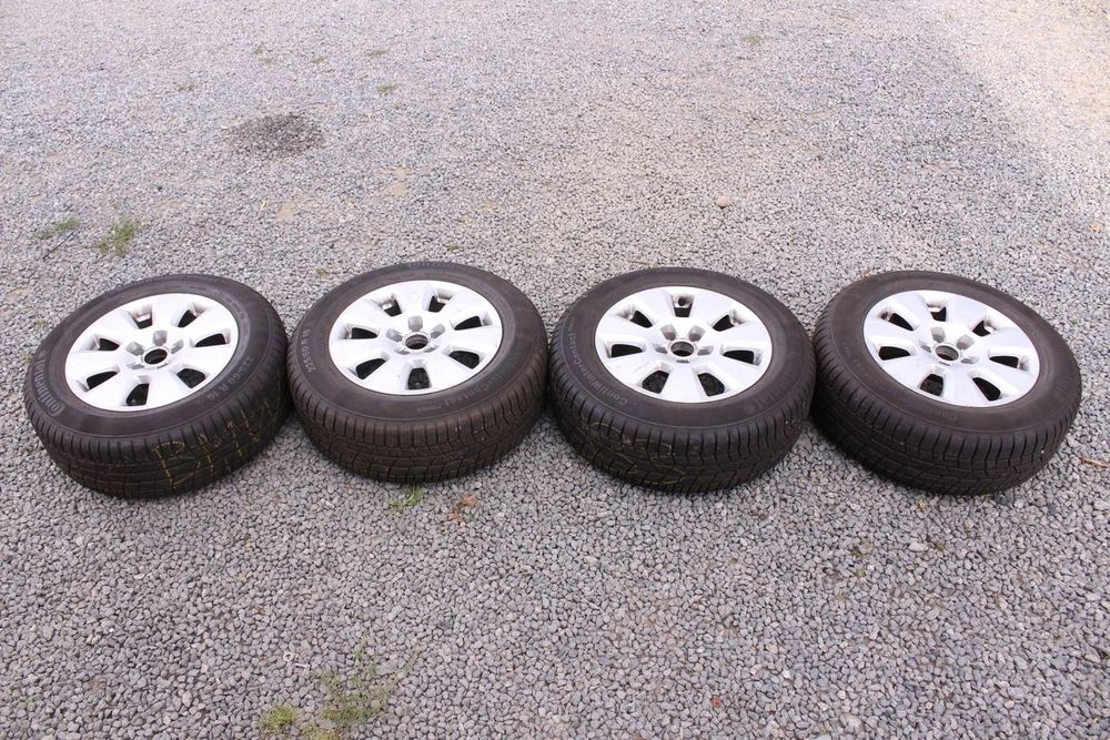 KOŁA ALUMINIOWE ZIMA AUDI A6 C6 A4 B8 7.5x17 ET37 225/60/16 CONTINENTAL 9mm