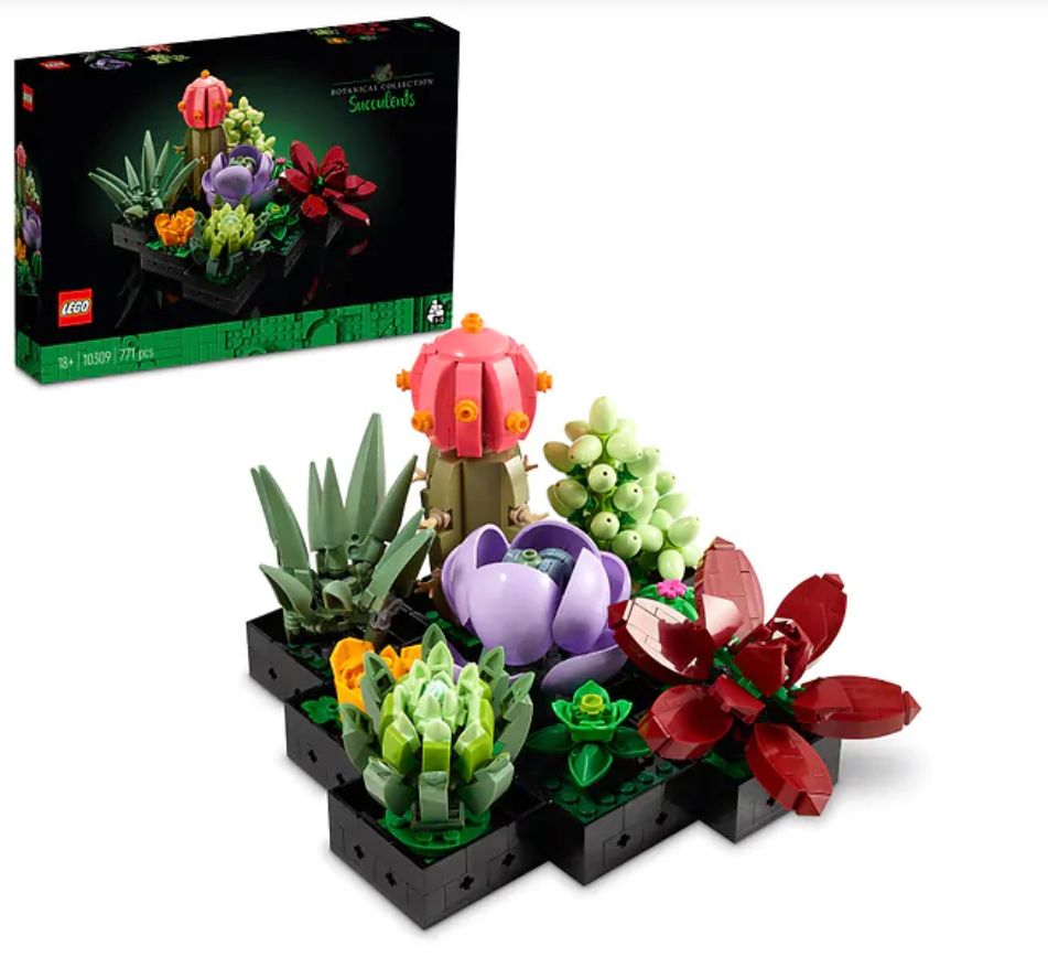 LEGO Botanicals Сукуленти