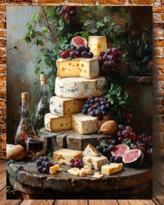 Картина для інтер'єру Сирна насолода