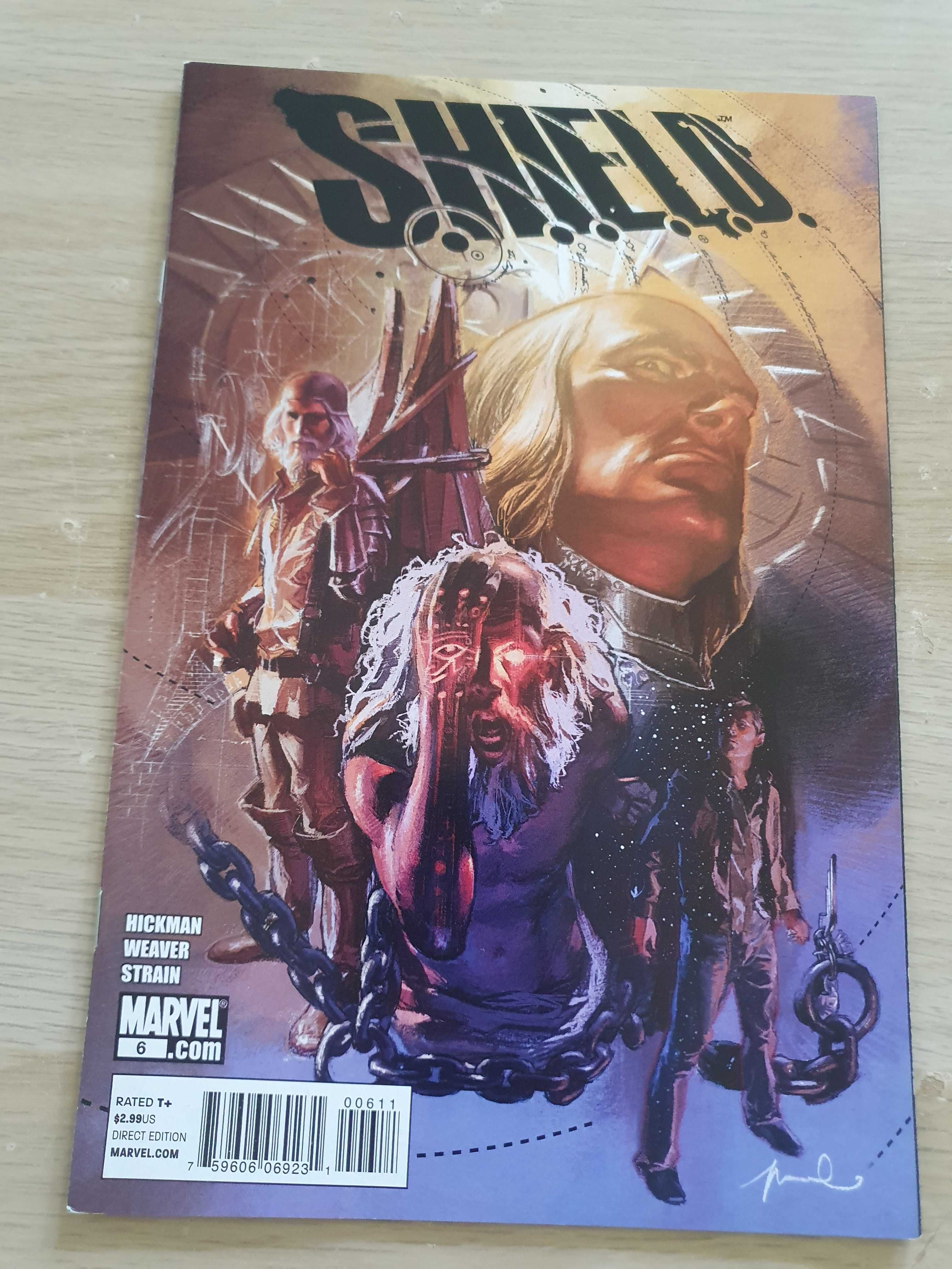 S.H.I.E.L.D. Shield vol. 2 1-6 (2010) Hickman; vol. 3 6 (2011) (ZM106)