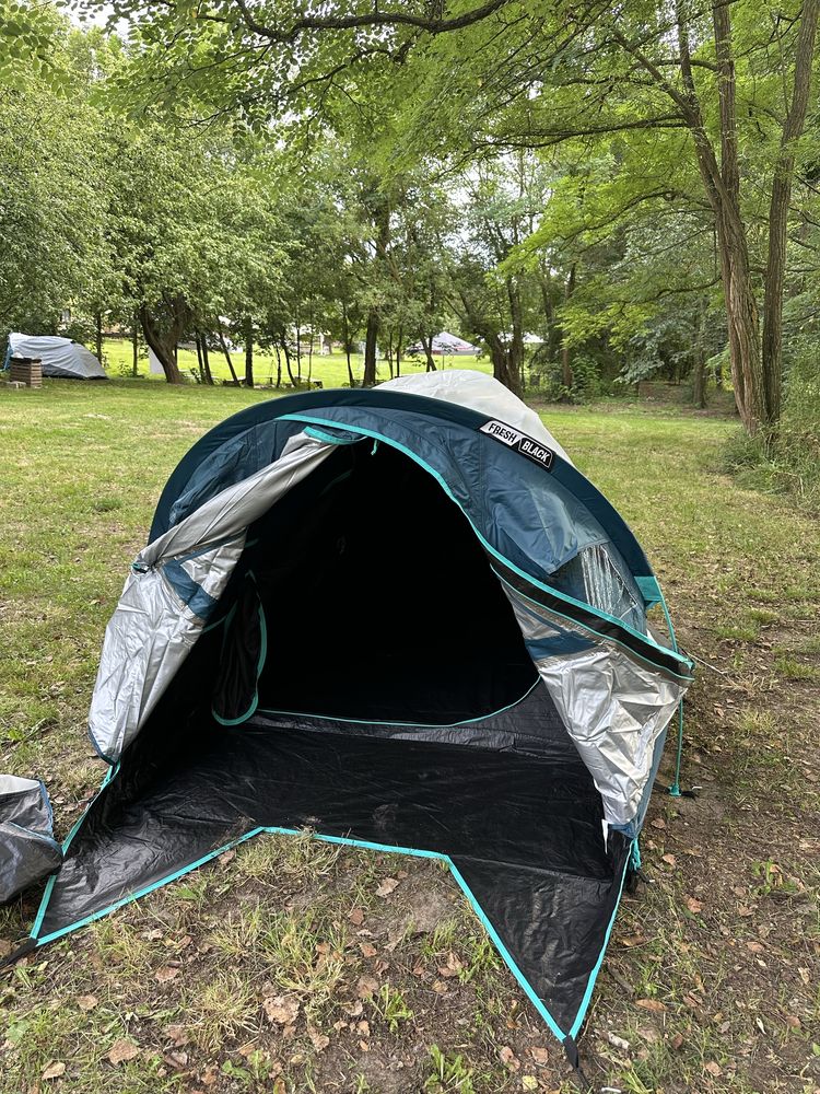 Namiot kempingowy Quechua MH100 XL Fresh&Black, 2-osobowy