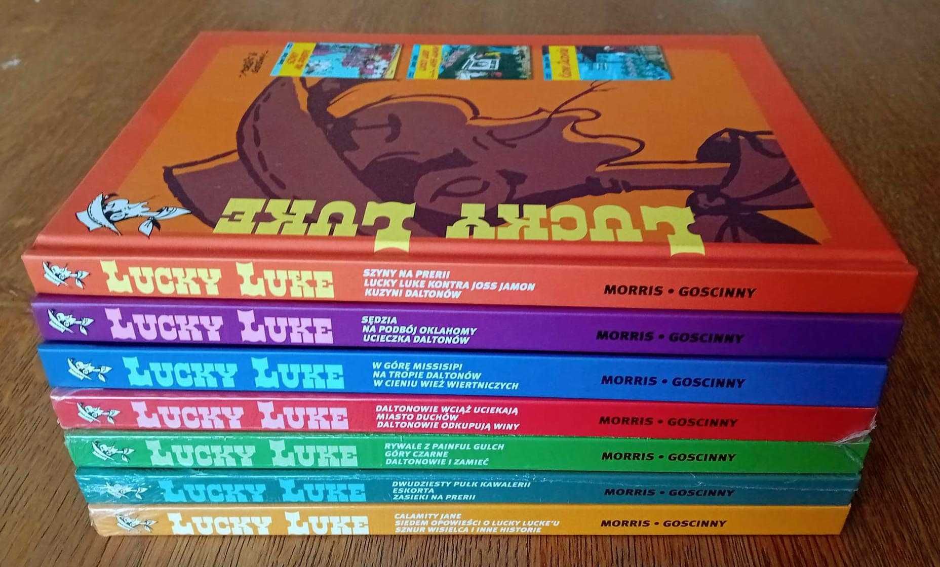 Lucky Luke - wydania zbiorcze - 7 tomów