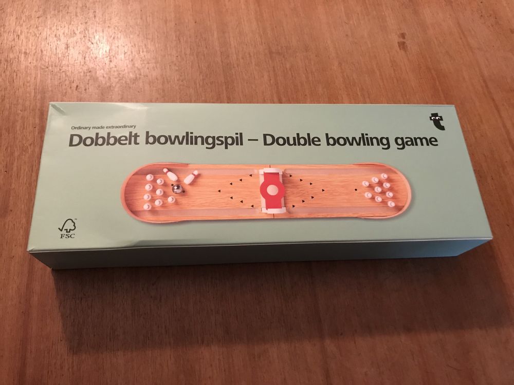 Double bowling game – flying tiger