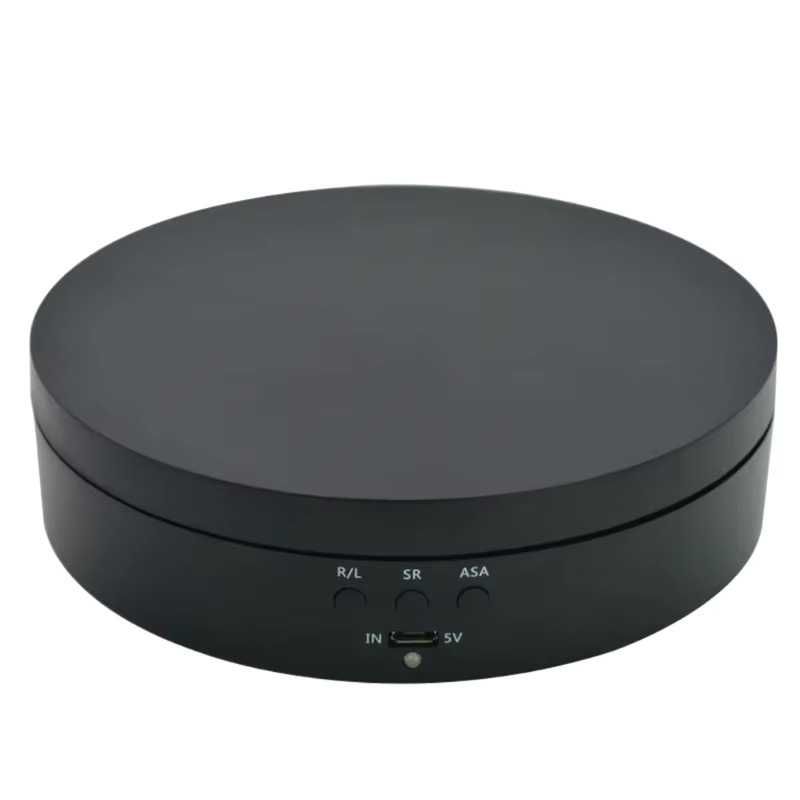 Suporte exibição giratório 360 g elétrico de 3 vel., bateria usb