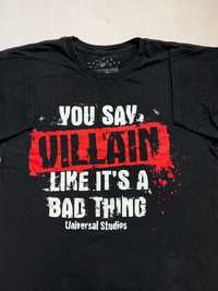 Koszulka Universal Studios You say villain like itsa bad thing vintage