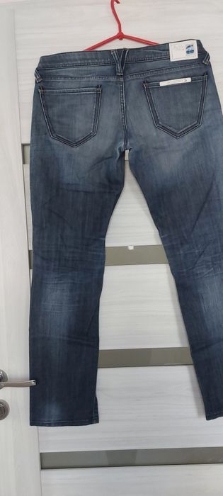Spodnie jeansowe dzinsowe big star M prosta nogawka bawelna biodrowki