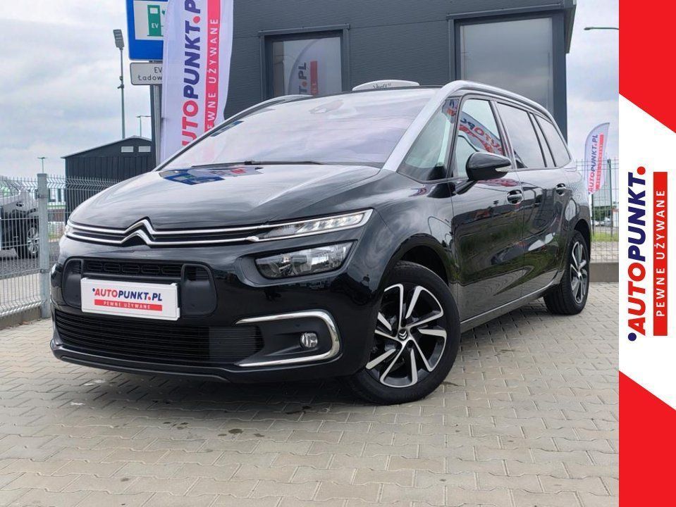 Citroën C4 SpaceTourer SHINE, 2022r. 7-OS. || FV23% || Kamera || LED || Masaże || Grzane fote