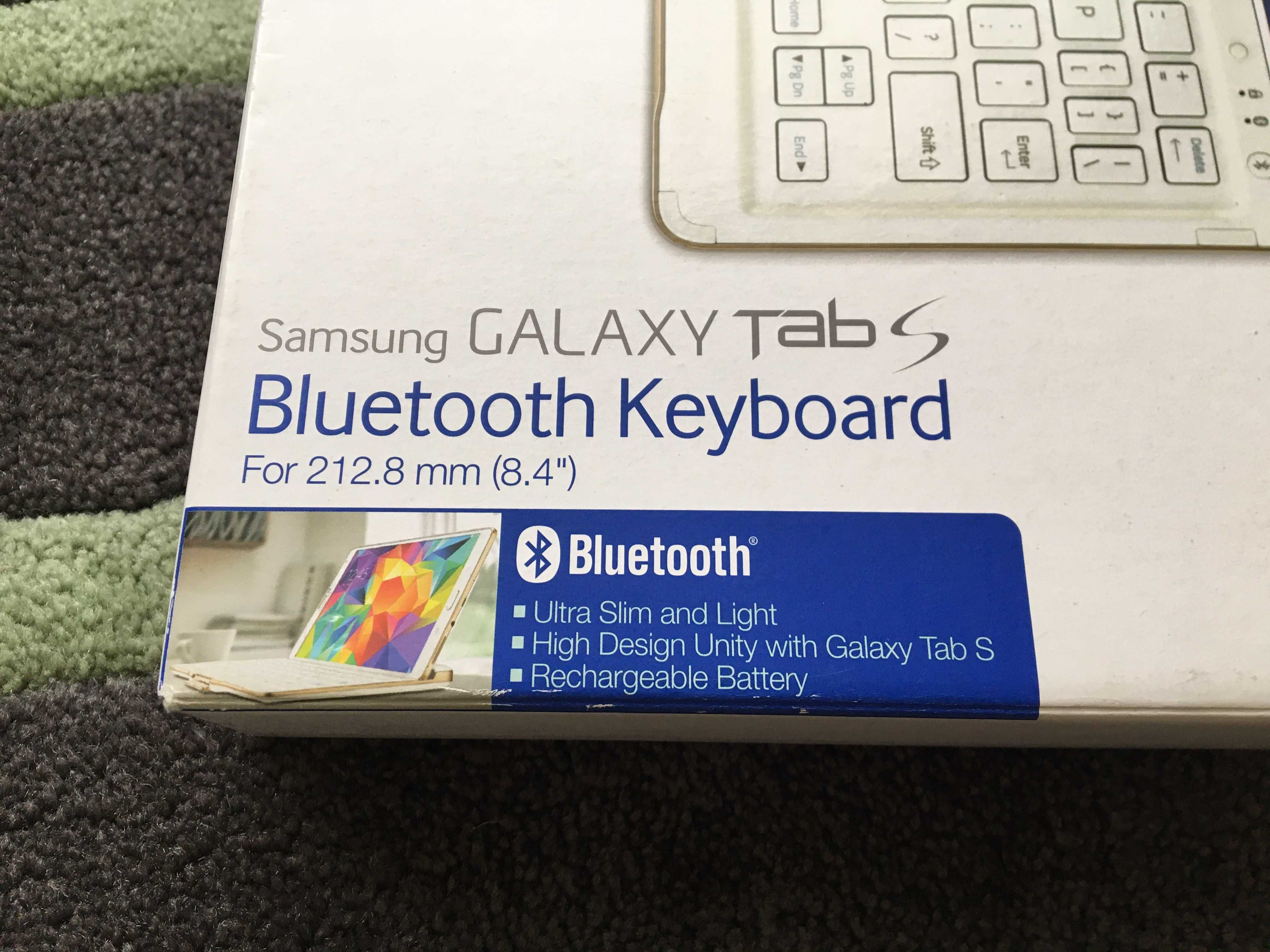 Teclado Samsung Galazy Tab S8.4'White (NOVO)