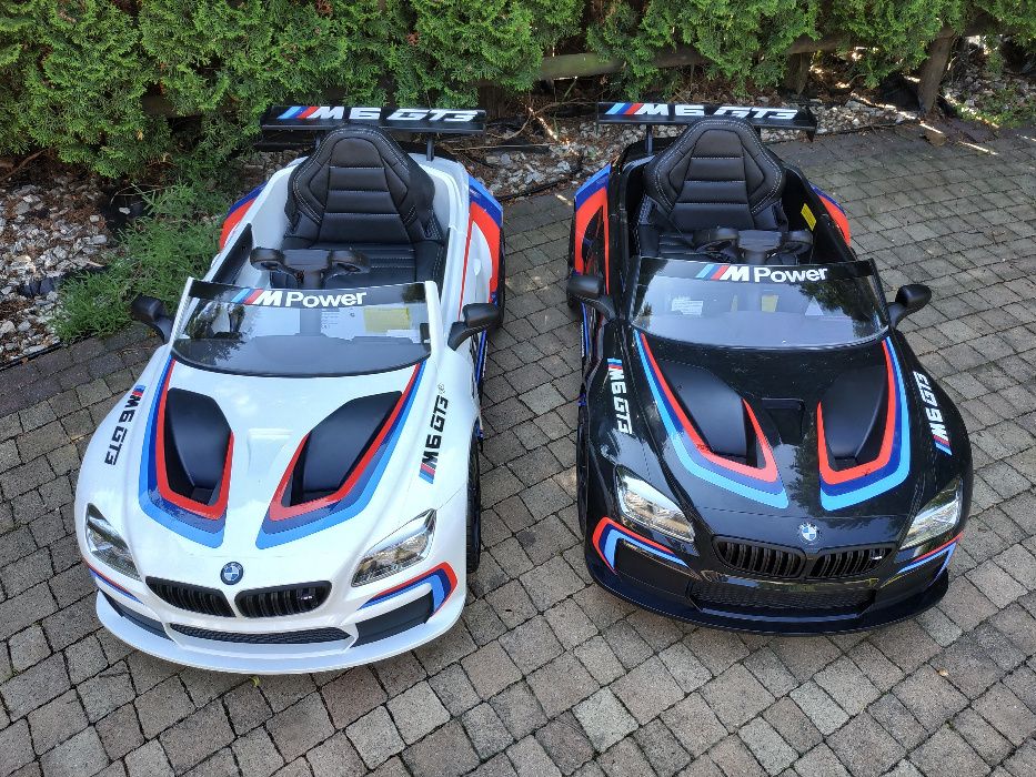 Auto na Akumulator BMW M6 GT3  - Miękkie koła , Pilot - NOWE