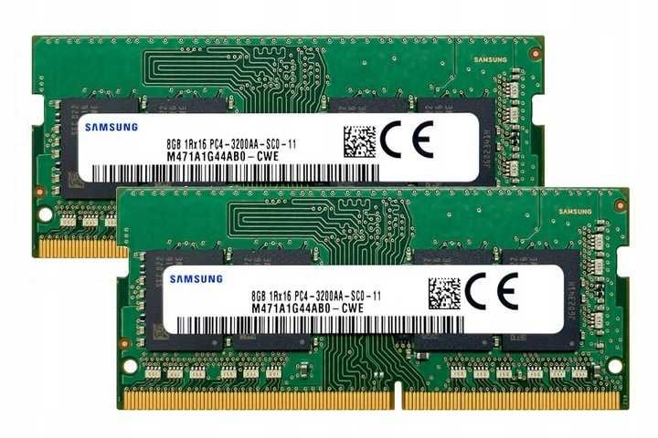 Pamięć RAM DDR4 Samsung 2x8gb M471A1G44AB0-CWE 16 GB