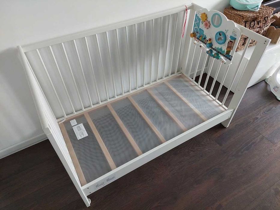 IKEA GULLIVER Łóżko dziecięce, biały, 60x120 cm
