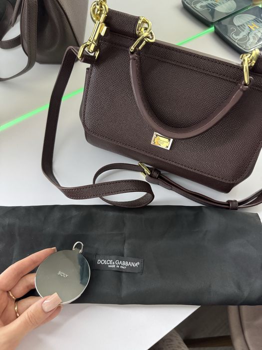 Жіноча шкіряна сумка Dolce & Gabbana Sicily