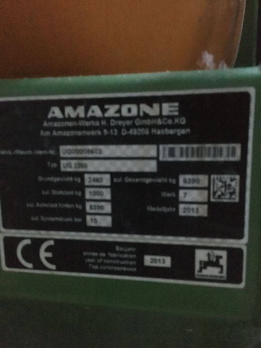 Amazone UG 2200 Specyjal