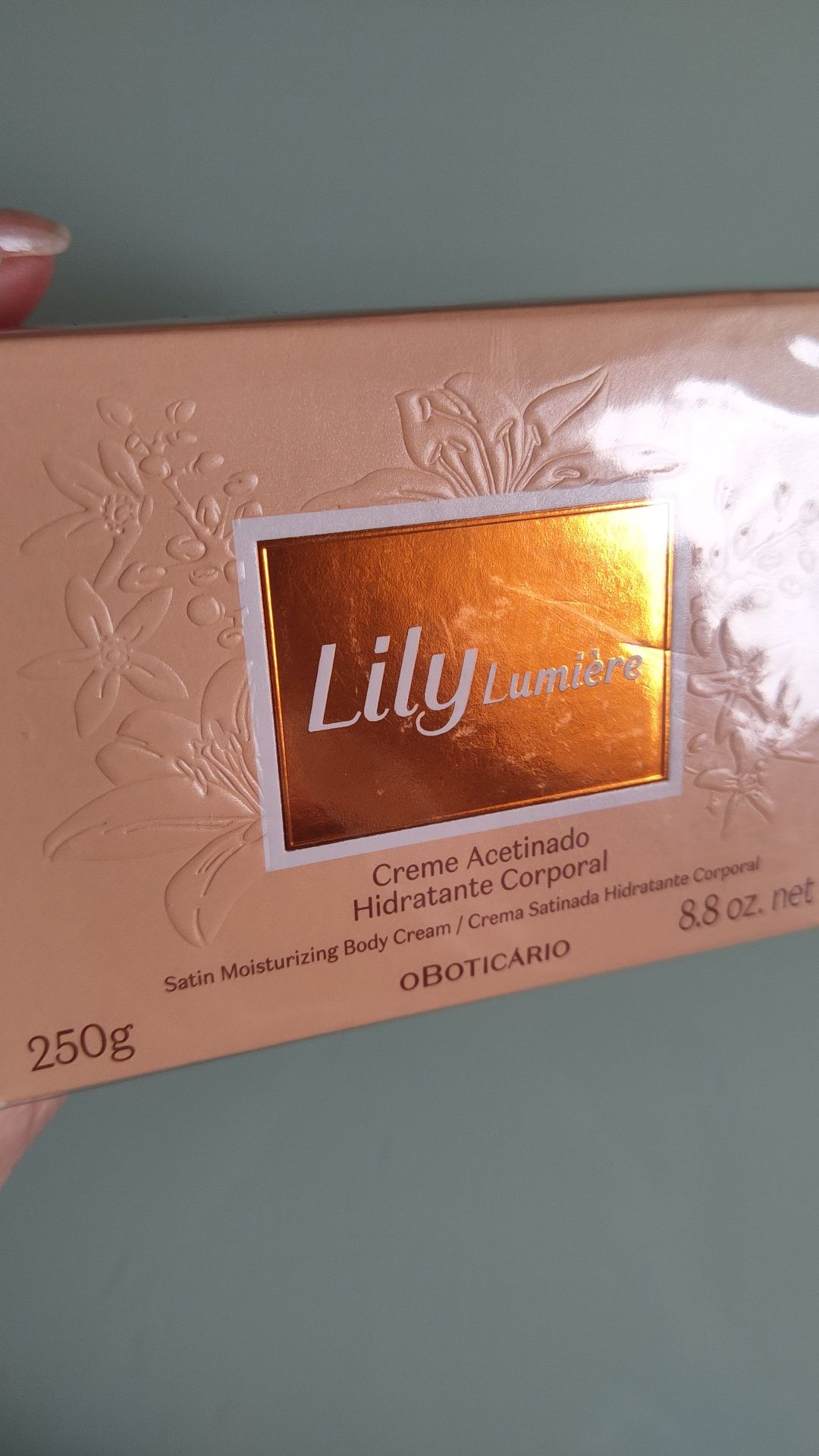 Creme Lily Lumiére Boticário