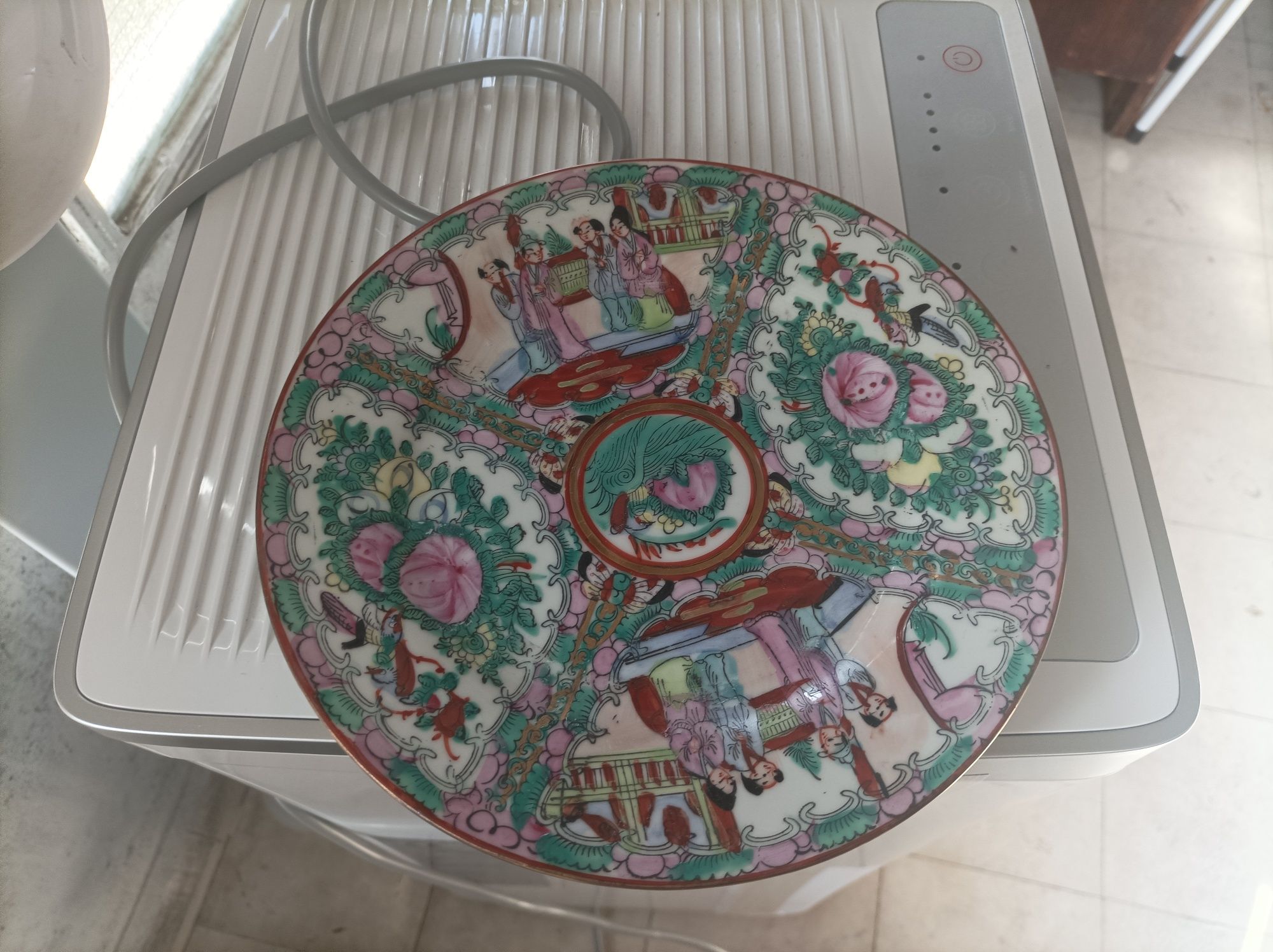 Porcelana chinesa - dinastia família rosa