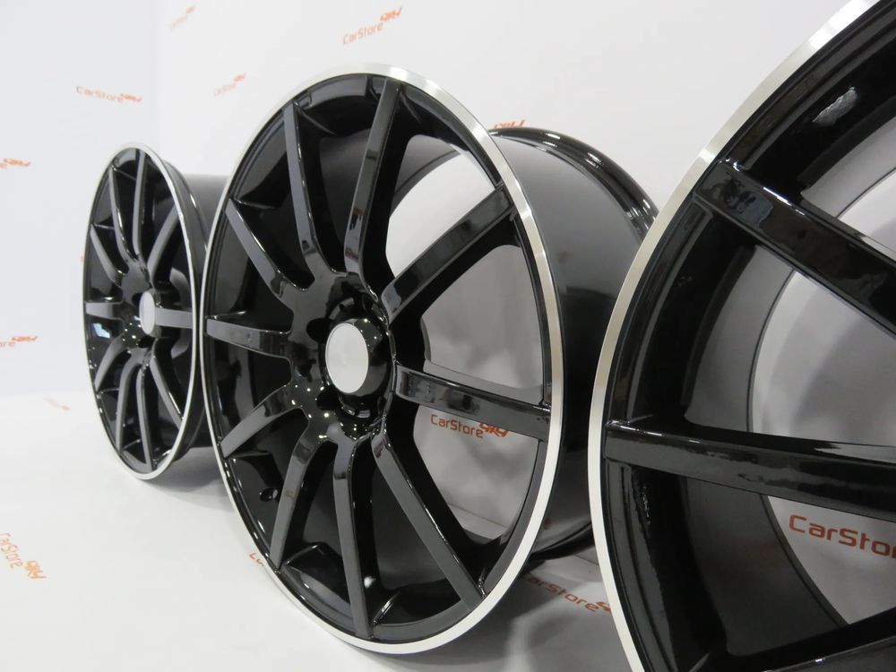 Jantes Riva NBZ 19 x 8.5 et 46 + 9.5 et 35  5x112 Preto Brilhante