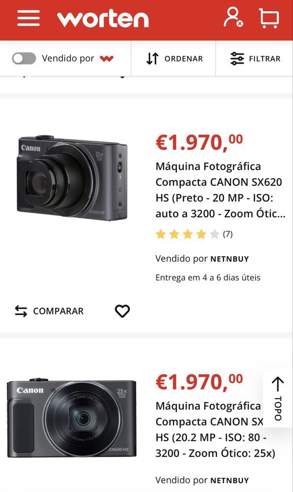 camara/maquina fotografica canon sx600 hs