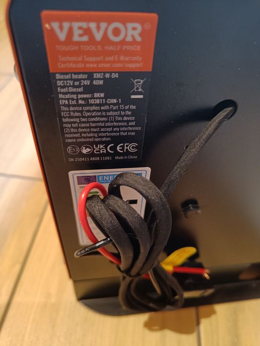 Автономка Vevor 8kw 12v