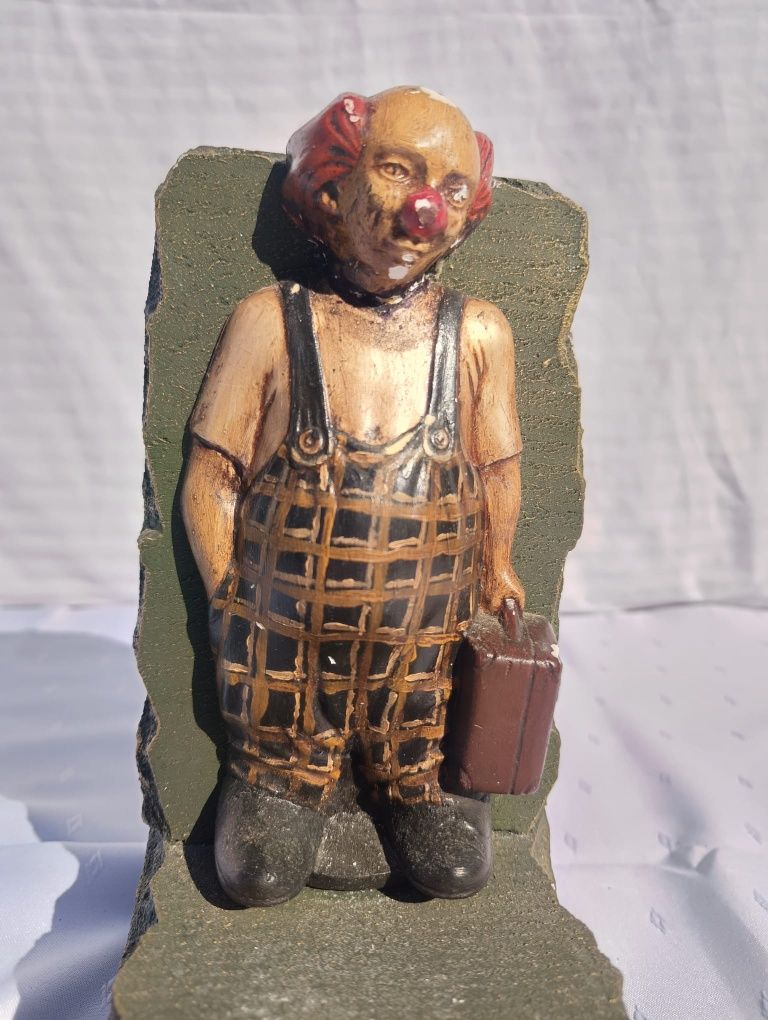 Ceramiczna figurka klauna