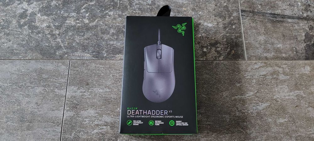 Myszka Razer DeathAdder V3 - nowa, gwarancja