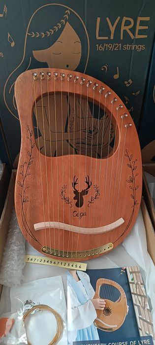 Cega Ліра , міні арфа 16, 19, 21 струн