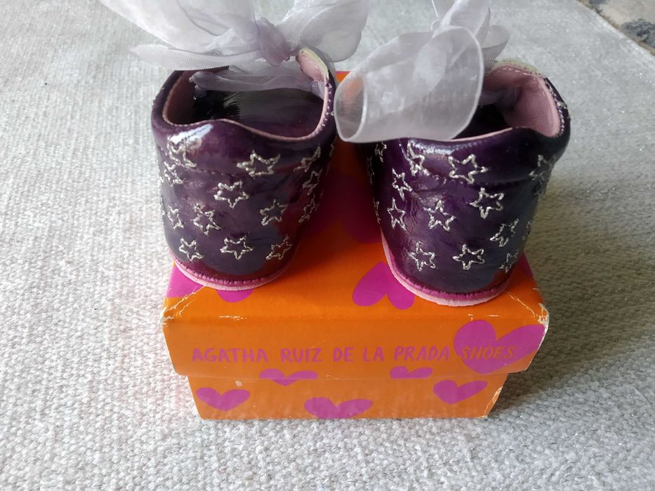 Buty buciki Agatha Ruiz De La Prada rozm.17 nowe dla niemowlaka