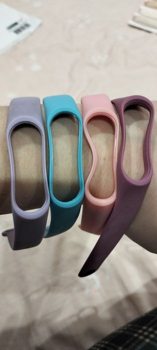 Браслеты на mi band 4, 5 цена за 4 шт