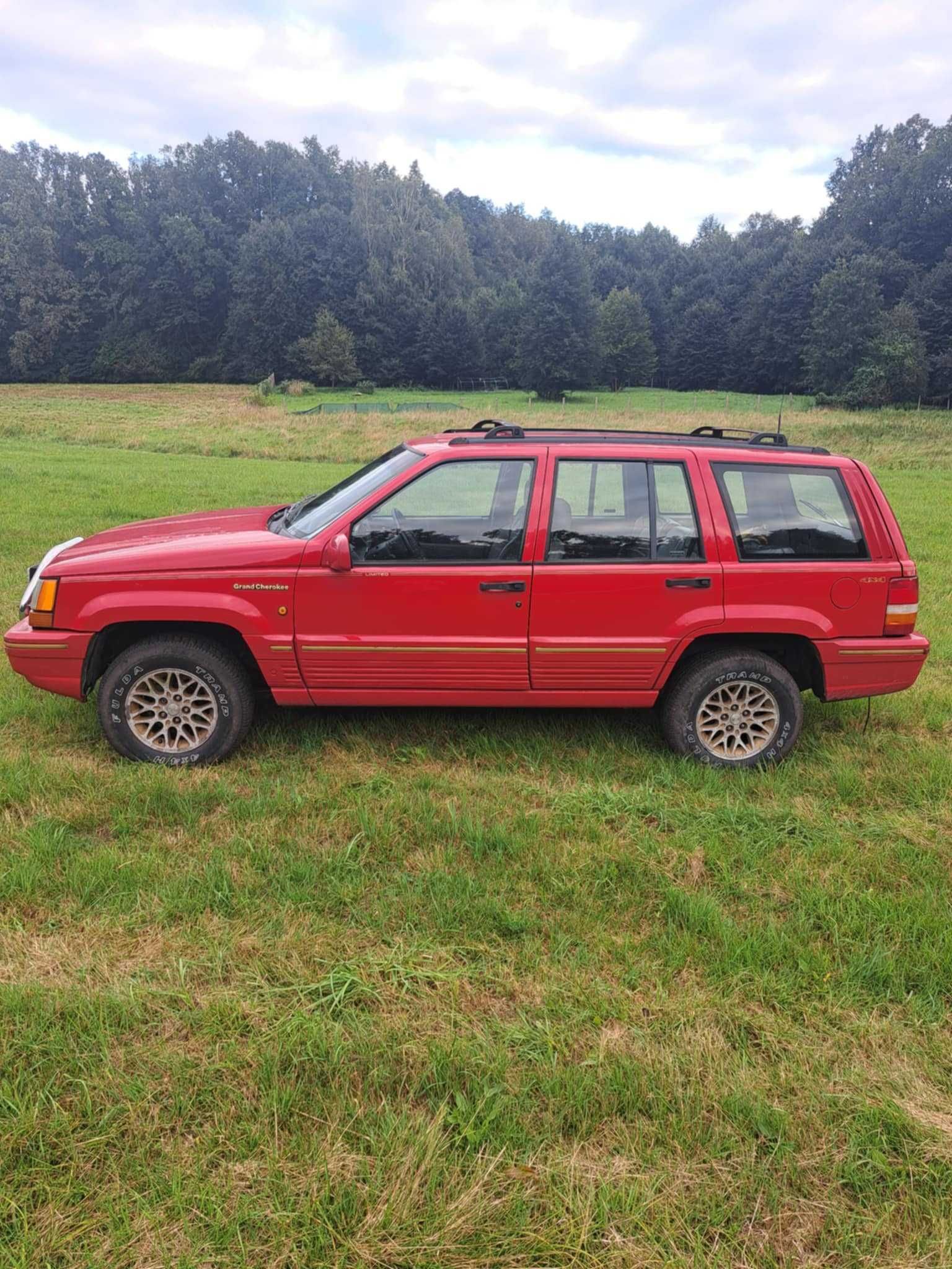 Jeep Grand Cherokee ZJ 4,0 Gaz bez rdzy, zadbany oryginał