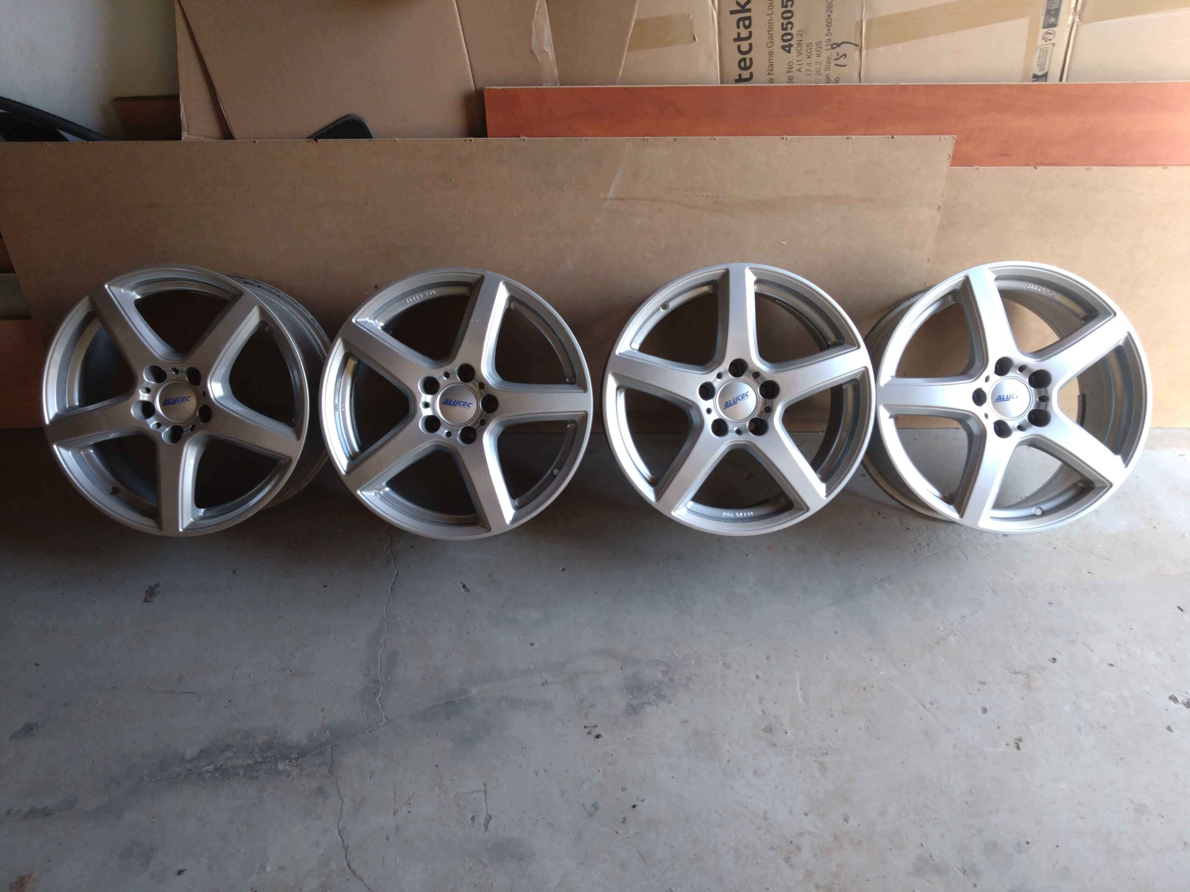 Alufelgi Alutec Grip 7,5x17 cali 5x112 et37 Mercedes,Audi
