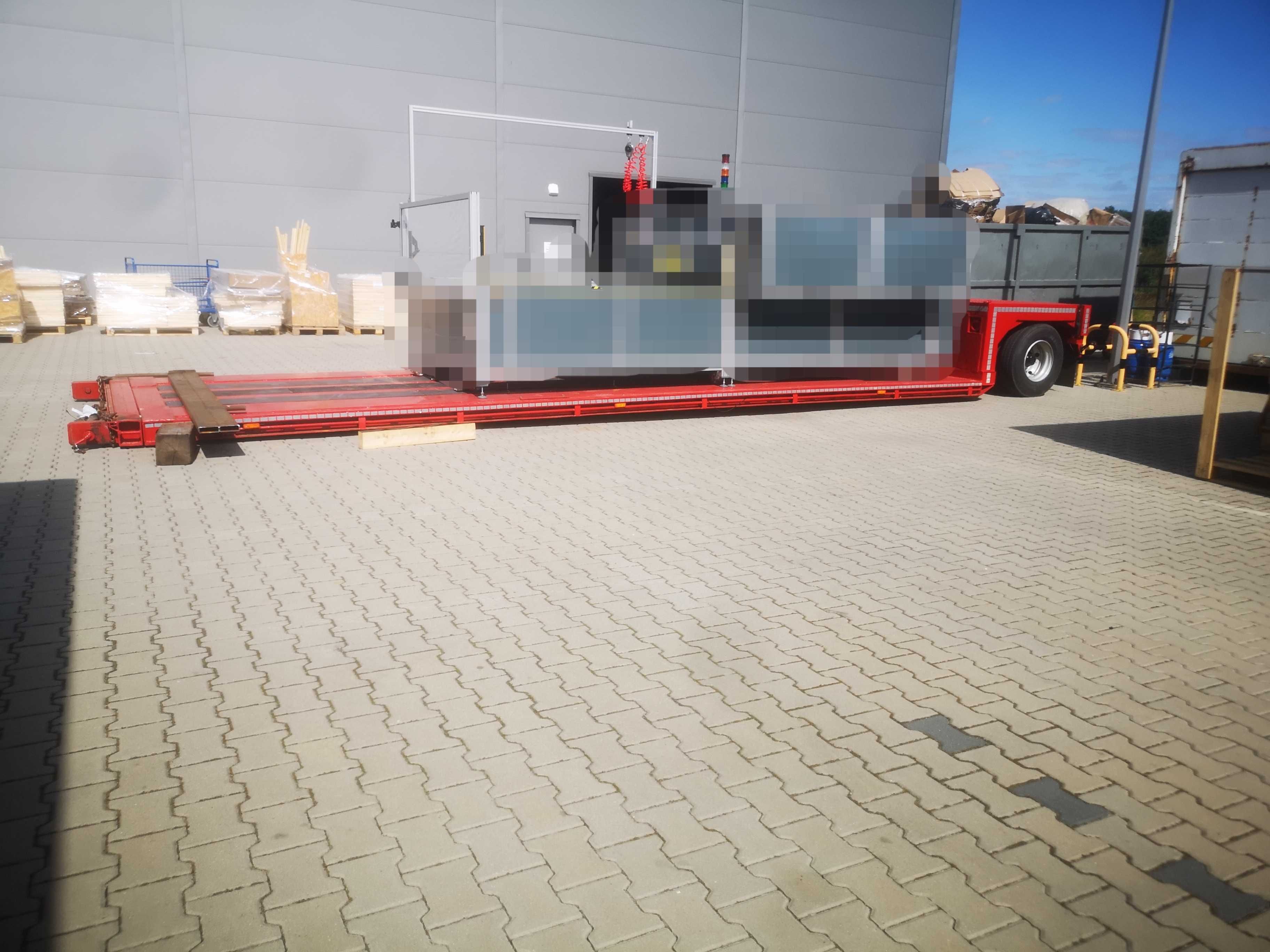 Transport niskopodwoziowy ciągników maszyn rolniczych słoma siano bel