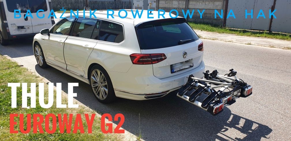 Wynajem bagażnika rowerowego na hak thule