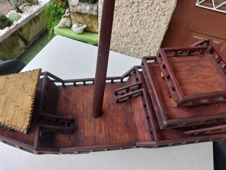 Barco madeira decoração