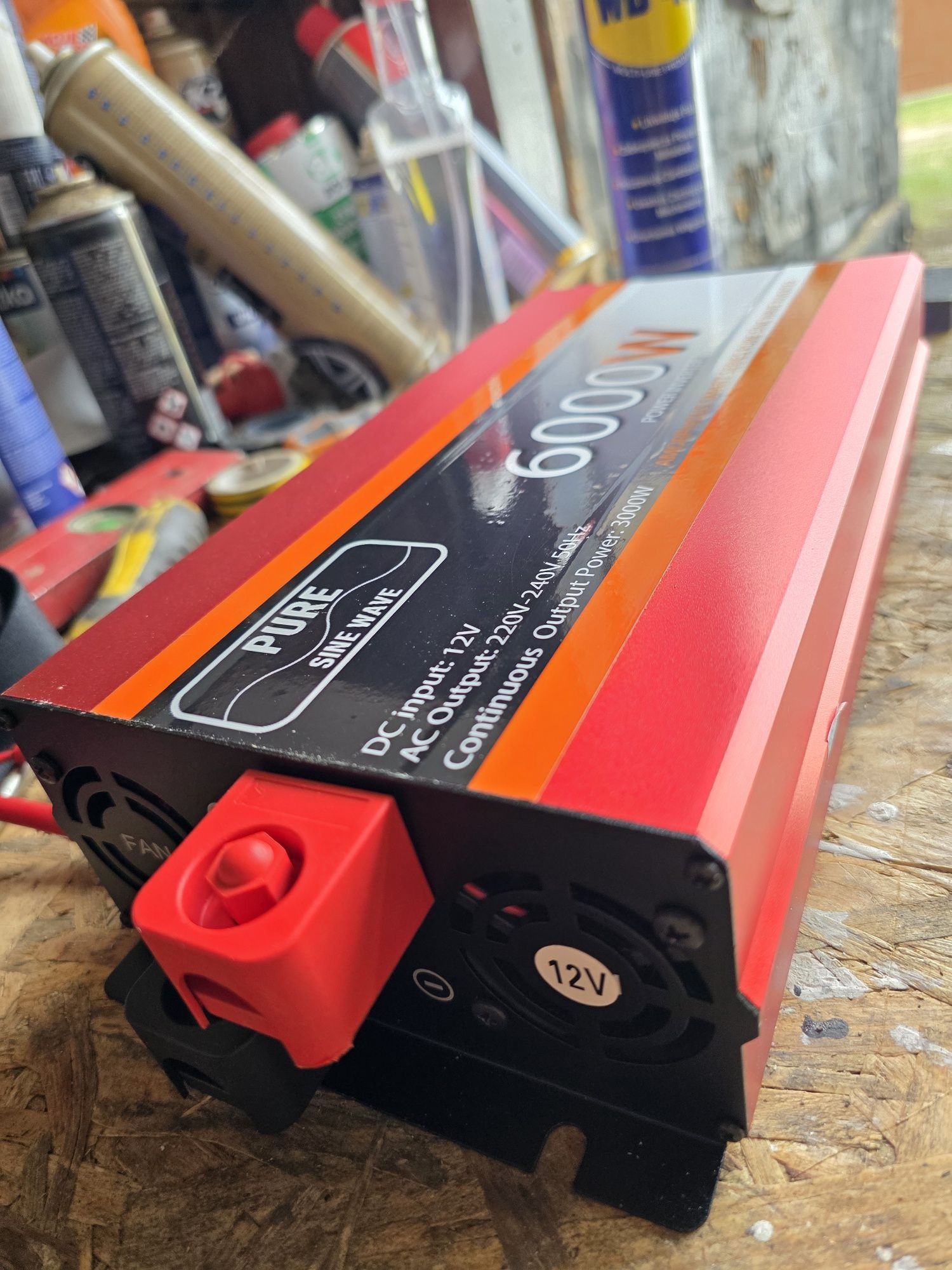 Przetwornica Sinus 6000w 12V inwerter 3000w falownik інвертор off grid