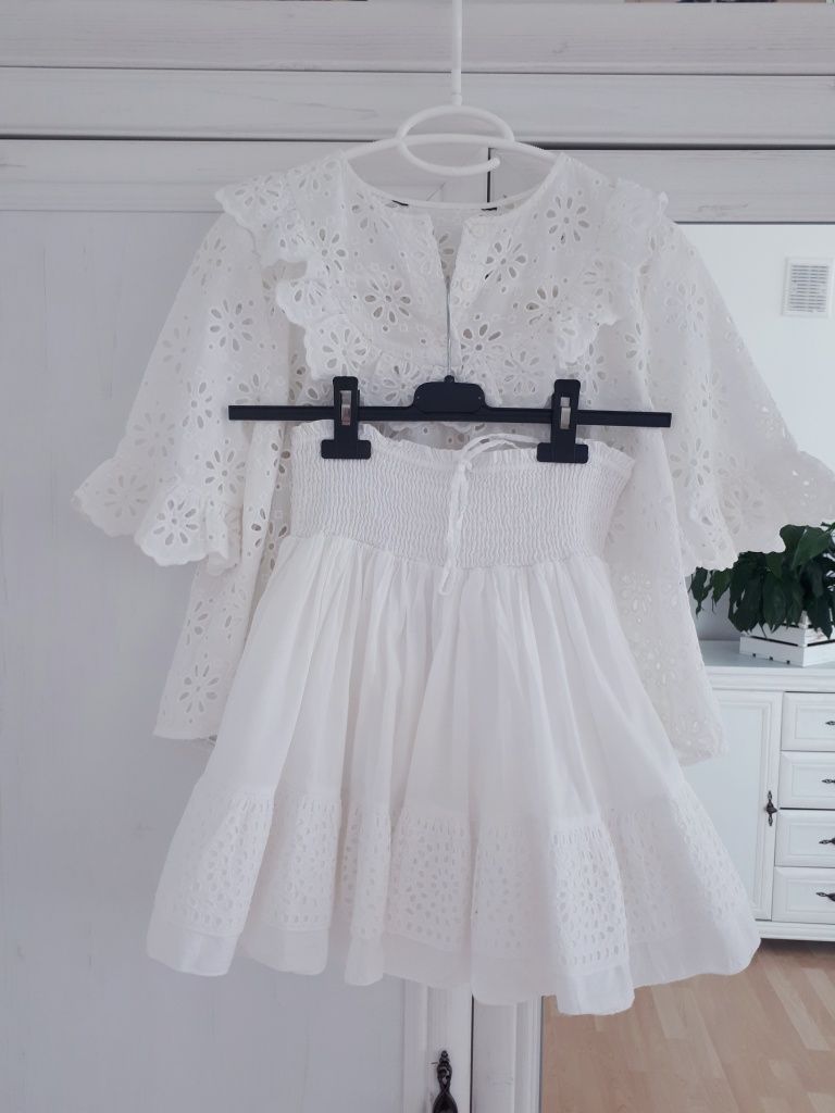 Ażurowy komplet boho