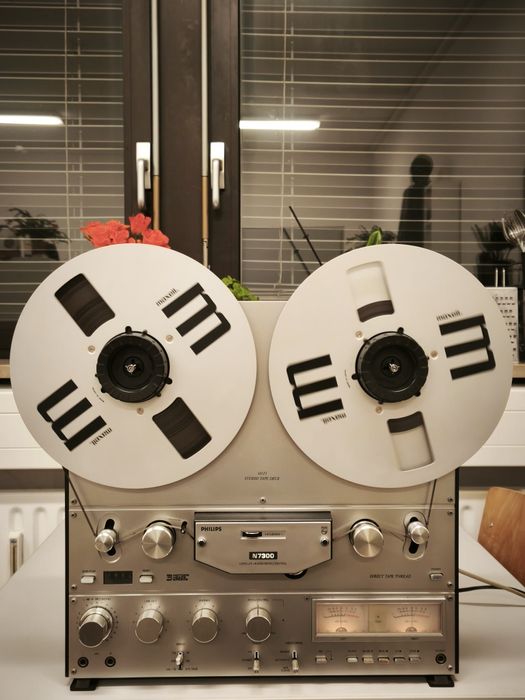 Топовий Магнітофон Philips N7300 ! 3Heads/4Motors + NAB Відмінний стан