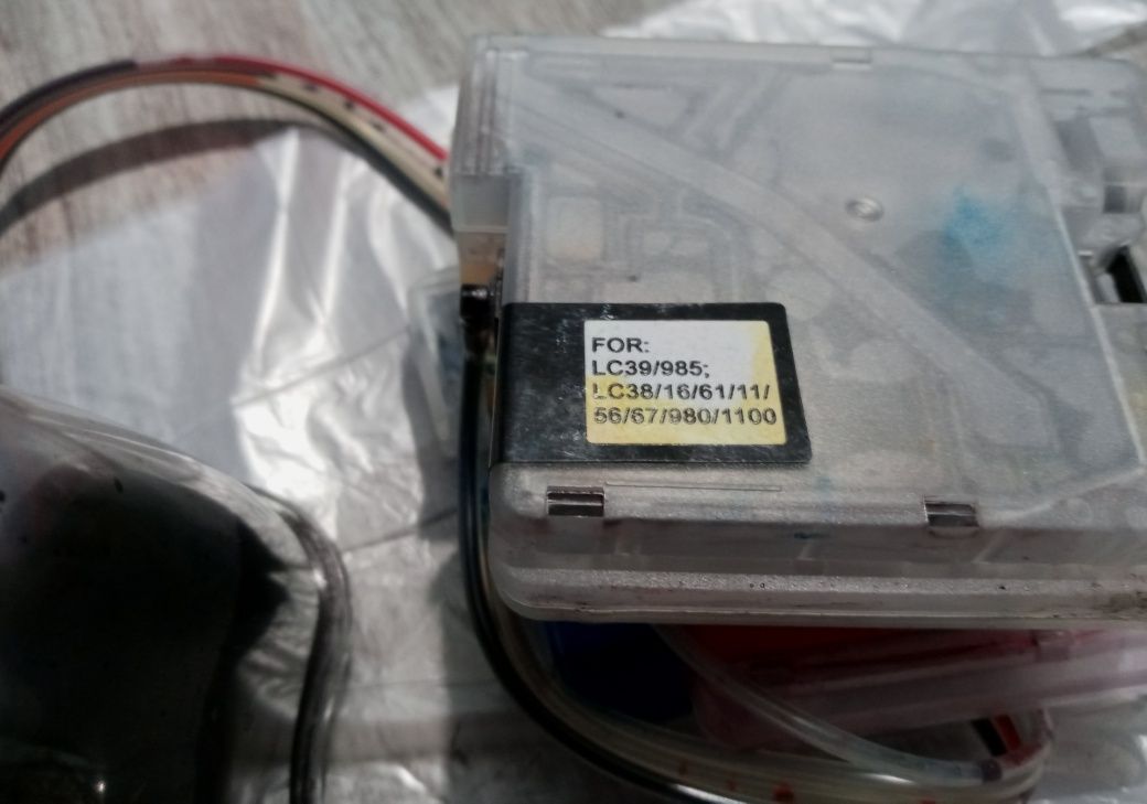 CISS Inksystem do Brother DCP J315W, J125, J515W tzw.wieczne tusze