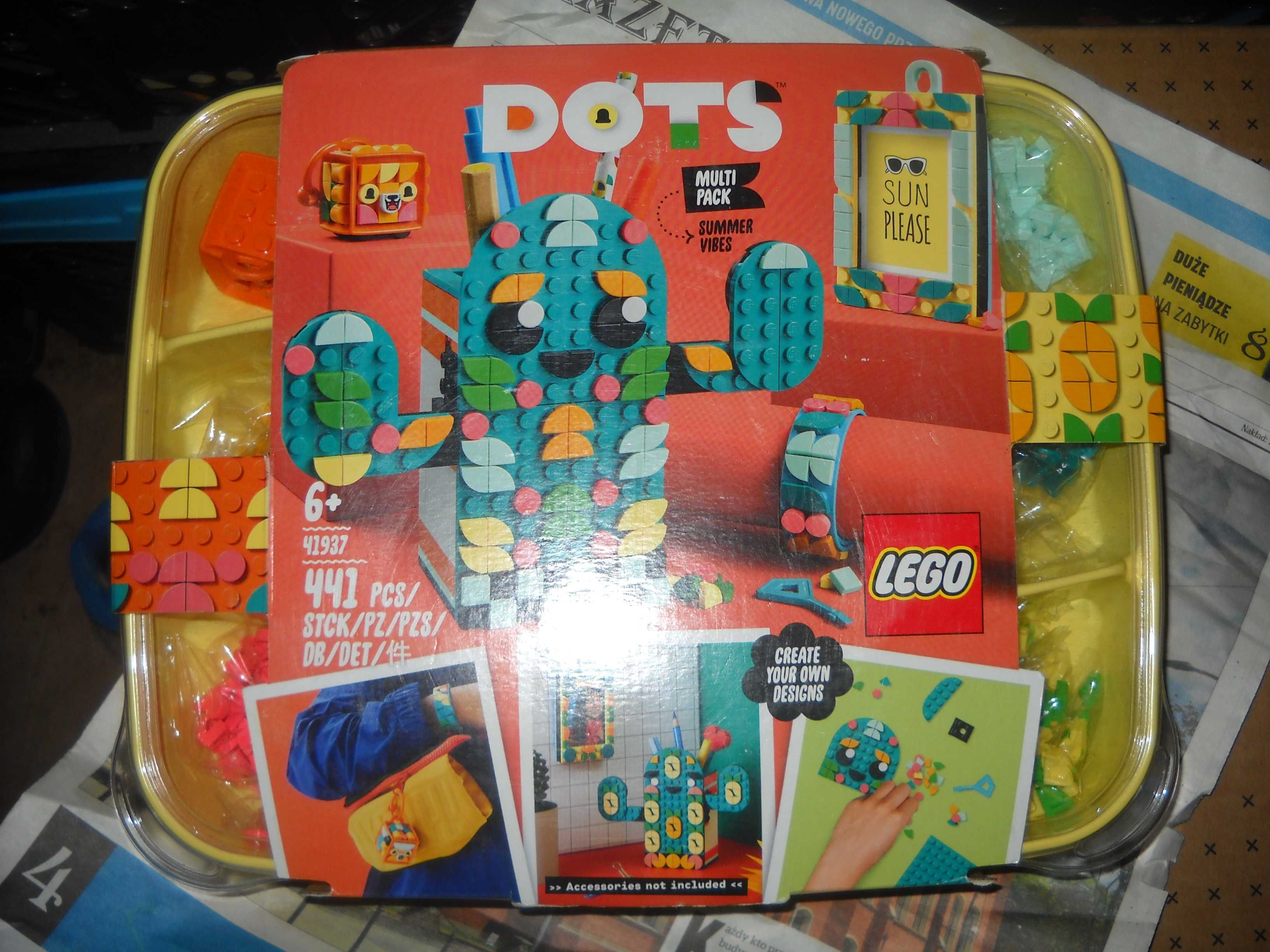 LEGO Dots 41937 Letni wielopak - Nowe -
