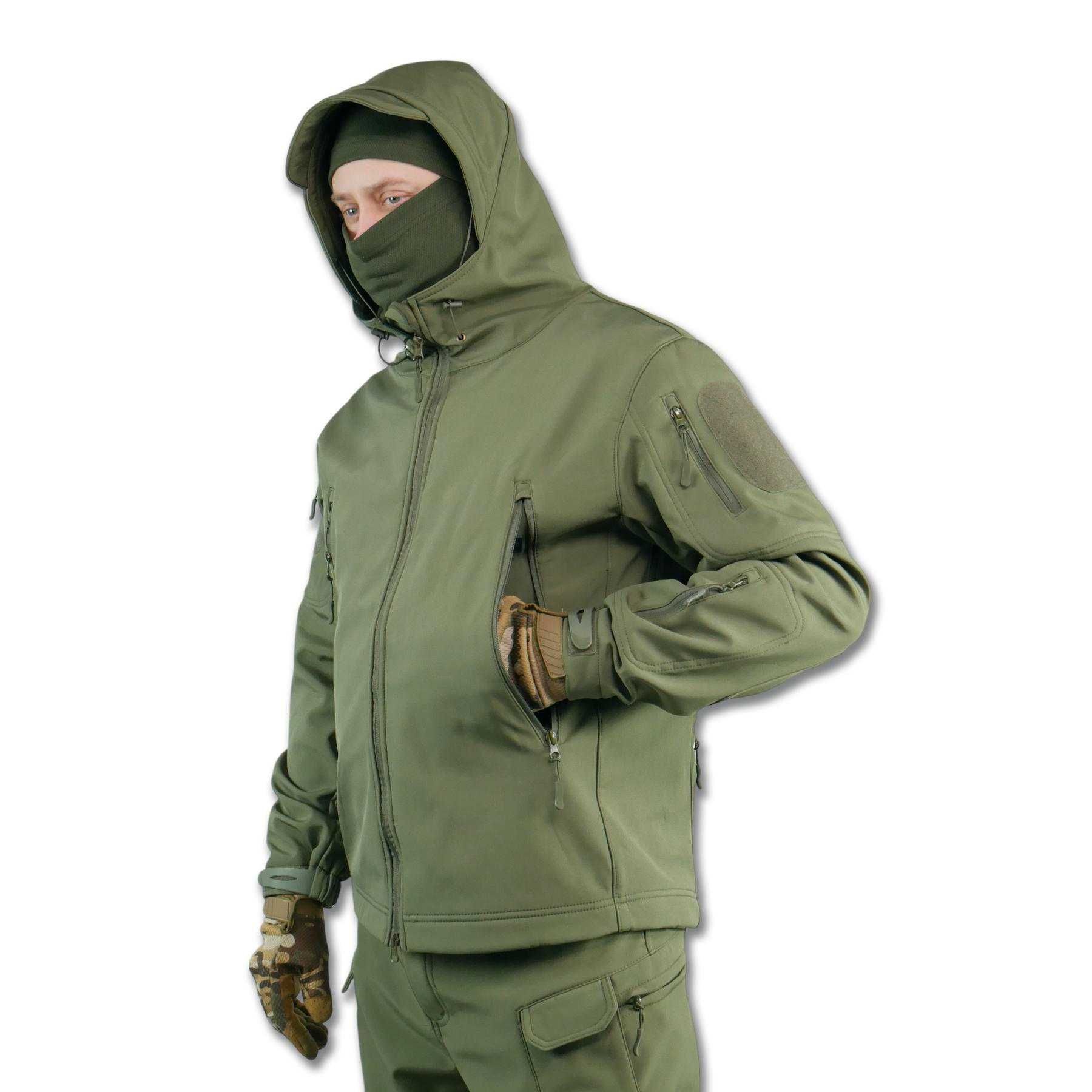 Тактичний костюм Softshell Tactic Demi весна/літо (олива) р. S - 4XL
