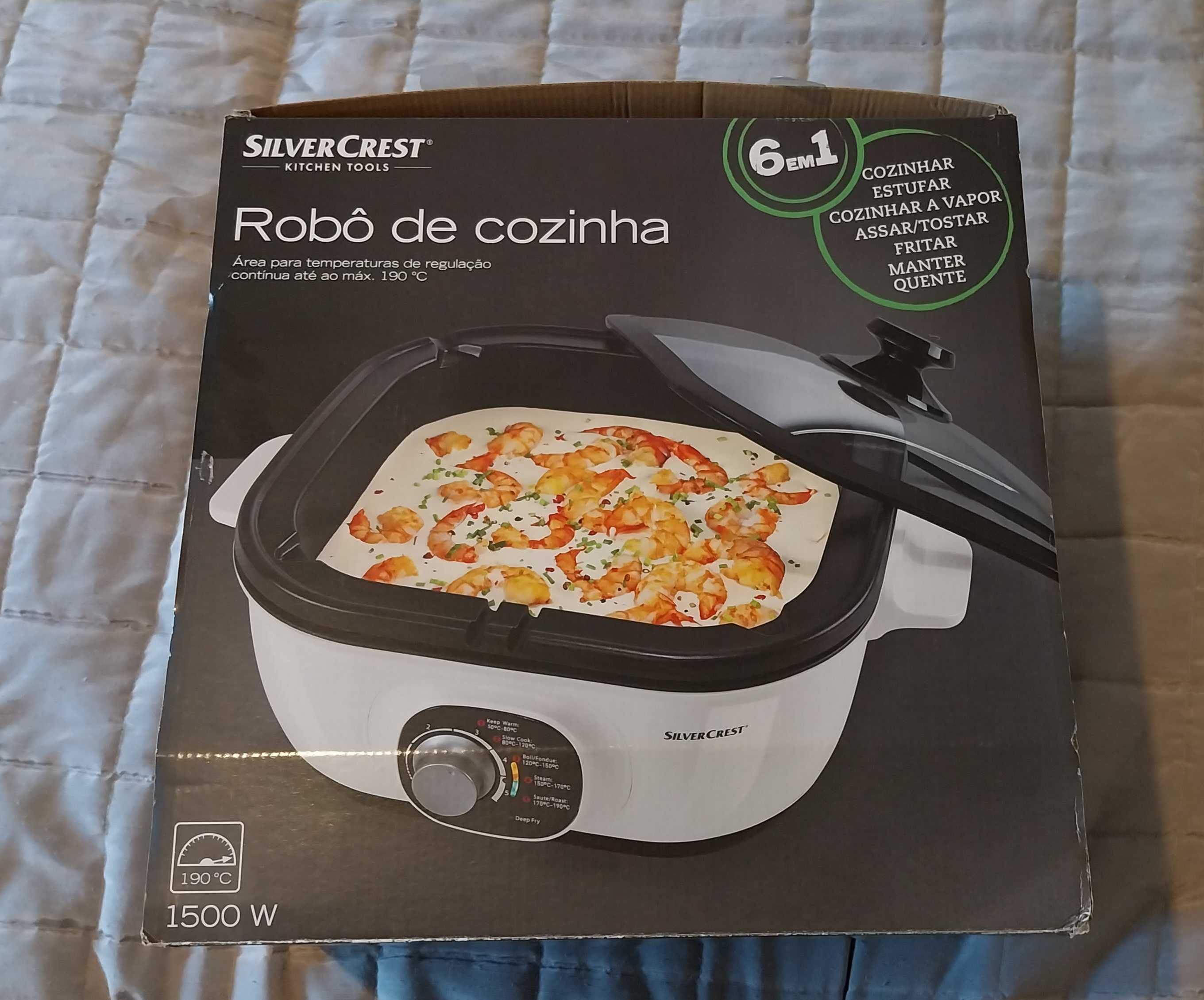 Robot de Cozinha 6 em 1 Silvercrest