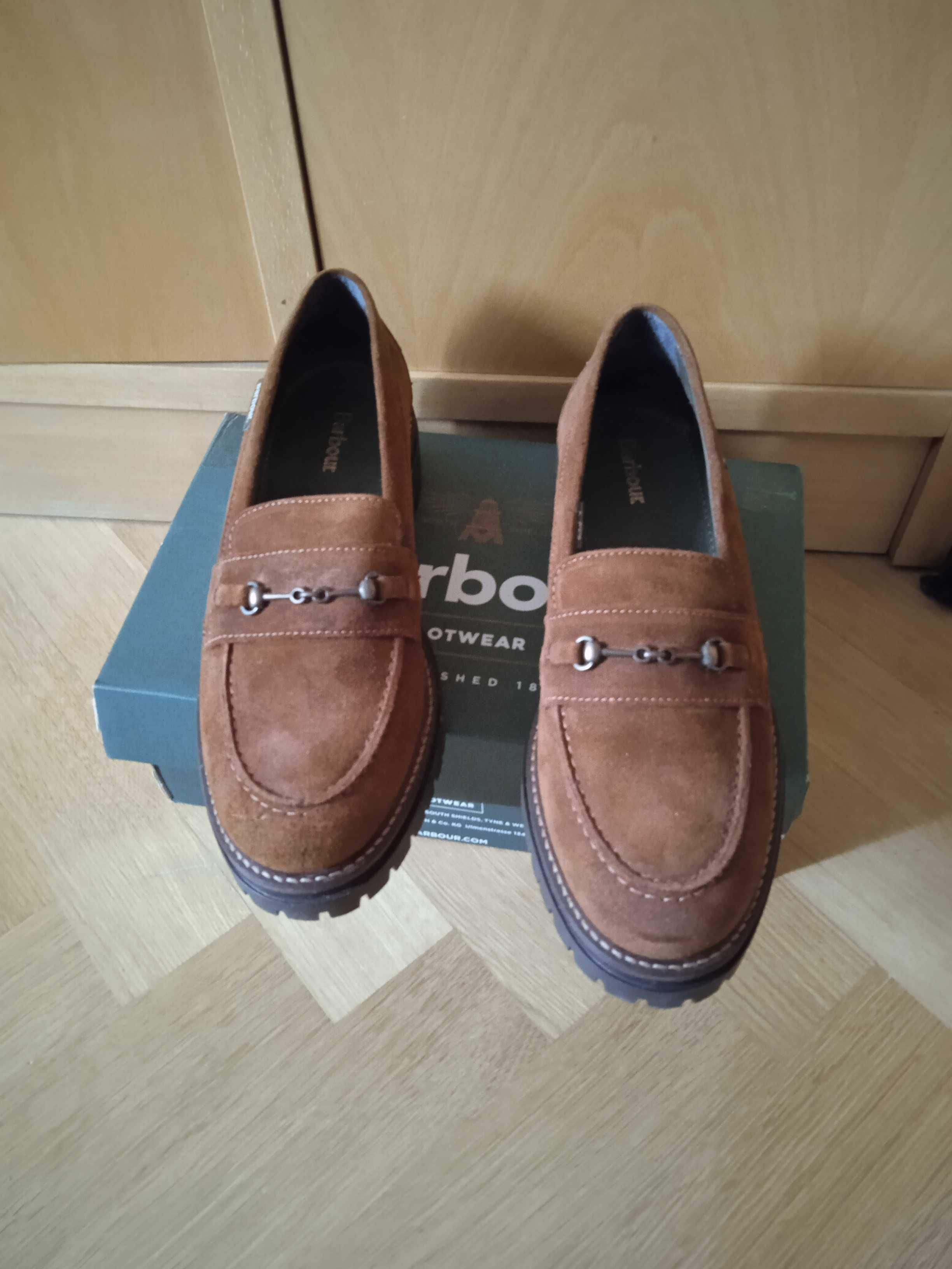 Loafersy damskie, rozm 39/40. Nowe