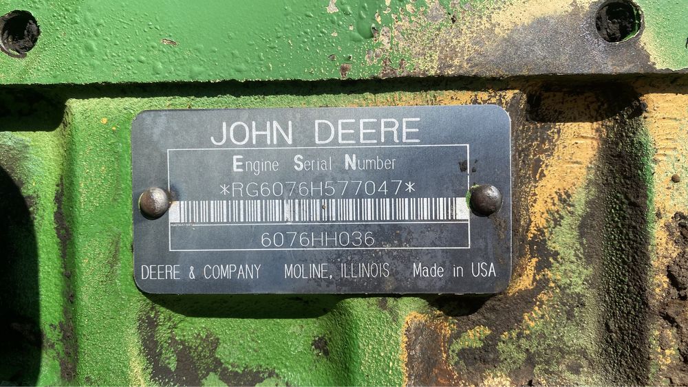 Двигун John Deere 6076