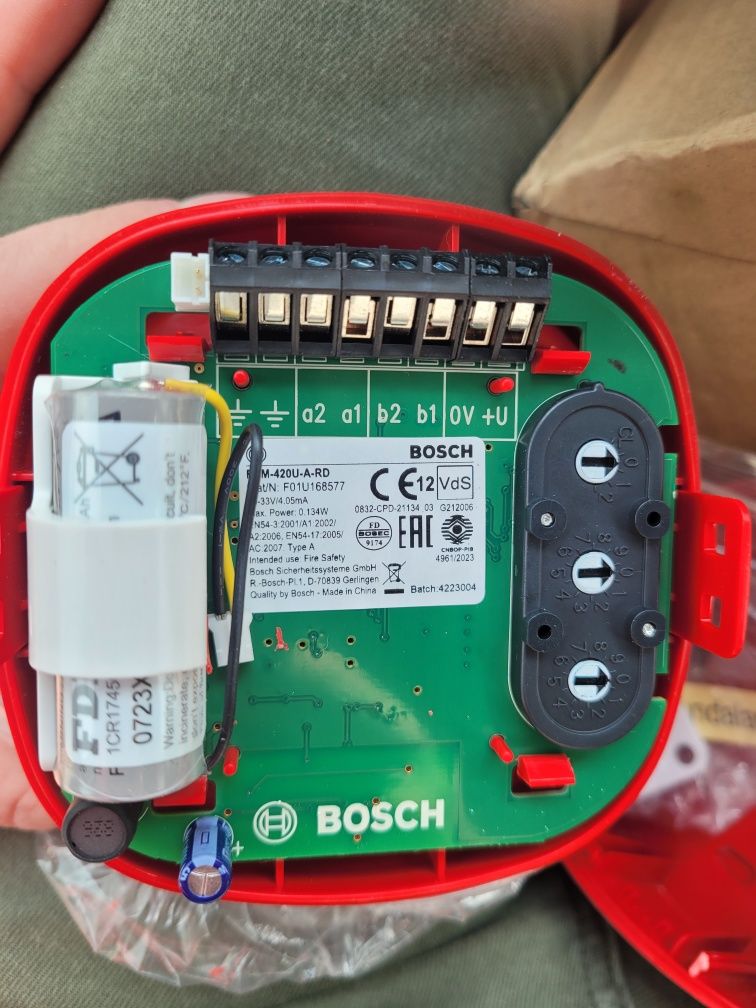 Sygnalizator FNM-420U-A-RD Bosch Wysyłka Gratis
