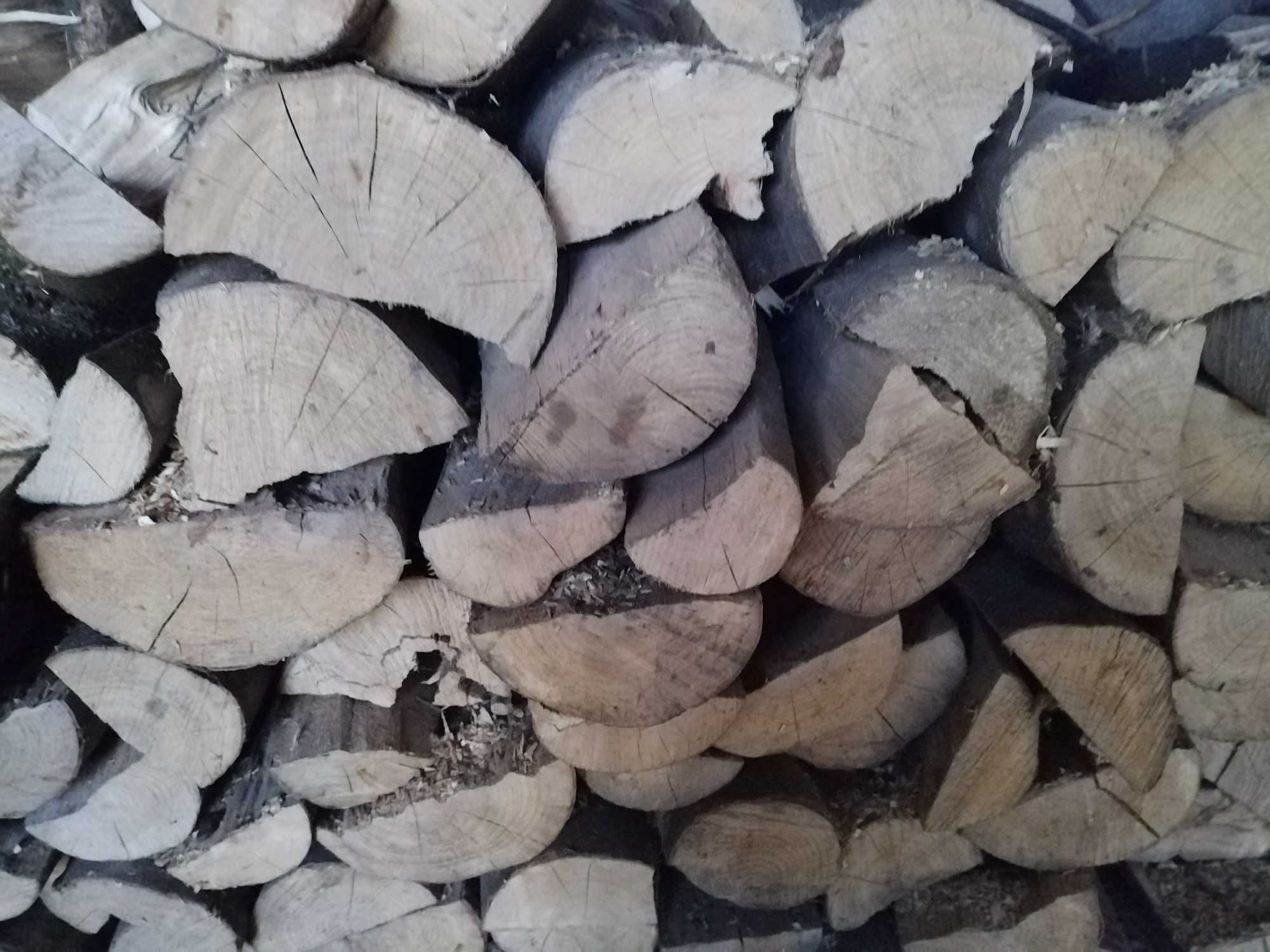 Drewno buk do kominka lub pieca suche 6 letnie