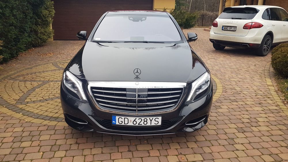 Mercedes-Benz Klasa S Super Stan Faktura Gwarancja Serwis S550 Zamiana