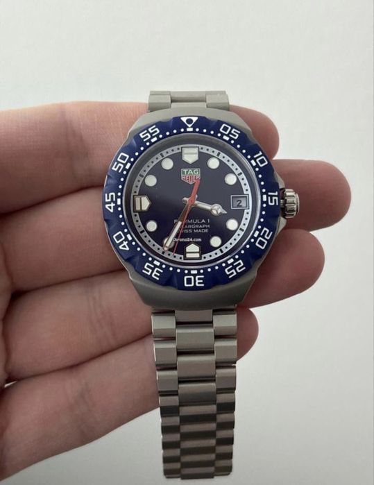 Tag Heuer formula 1 solargraph 38 mm, completamente novo , sem marcas