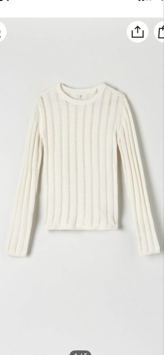 Кофта вʼязана в смужку