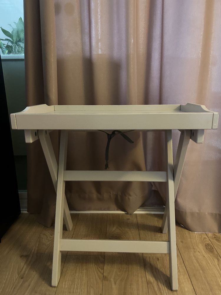 Ikea Maryd, Stolik z tacą, szary
