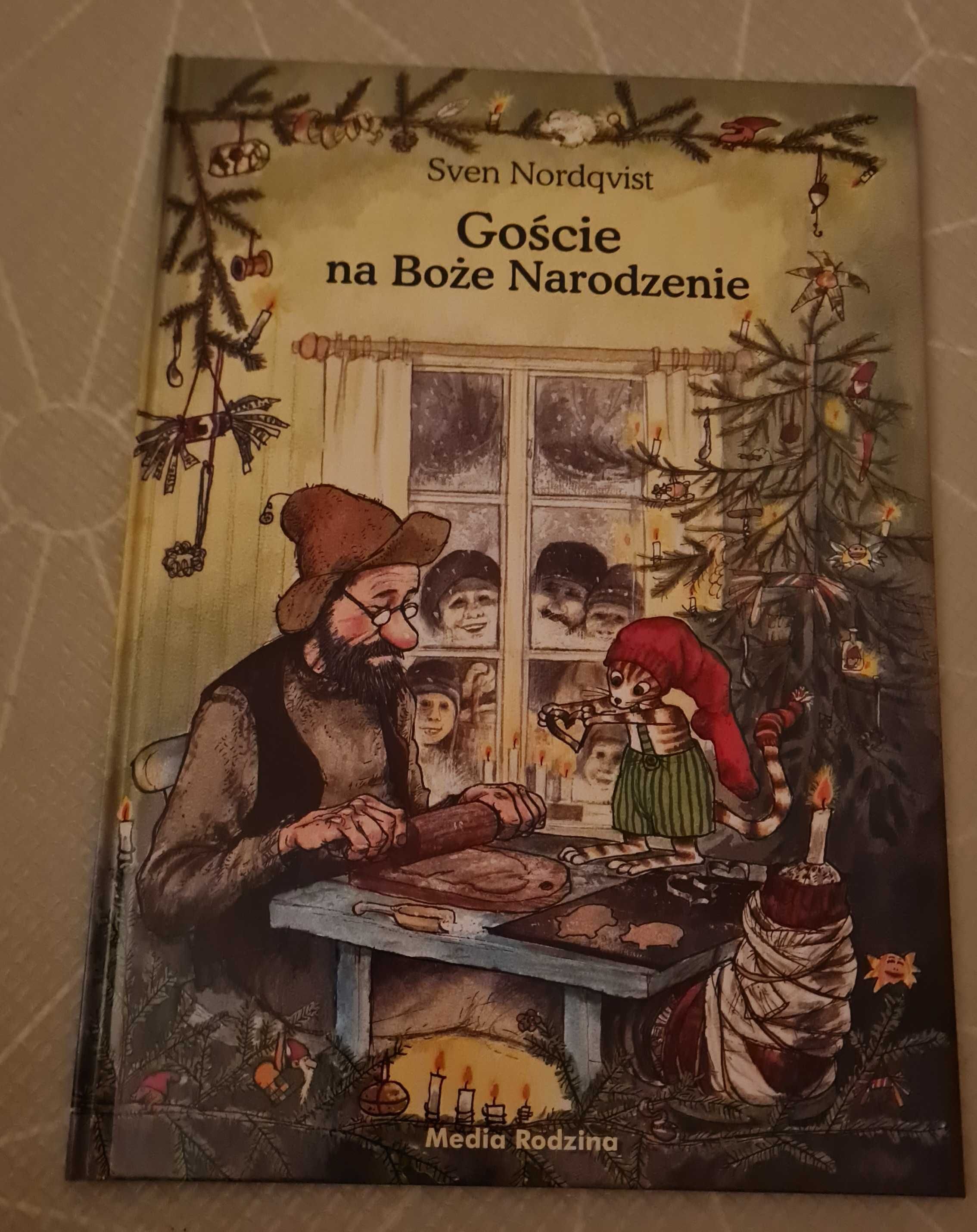 Patton i Findus Goście na Boże Narodzenie  Sven Nordqvist książka