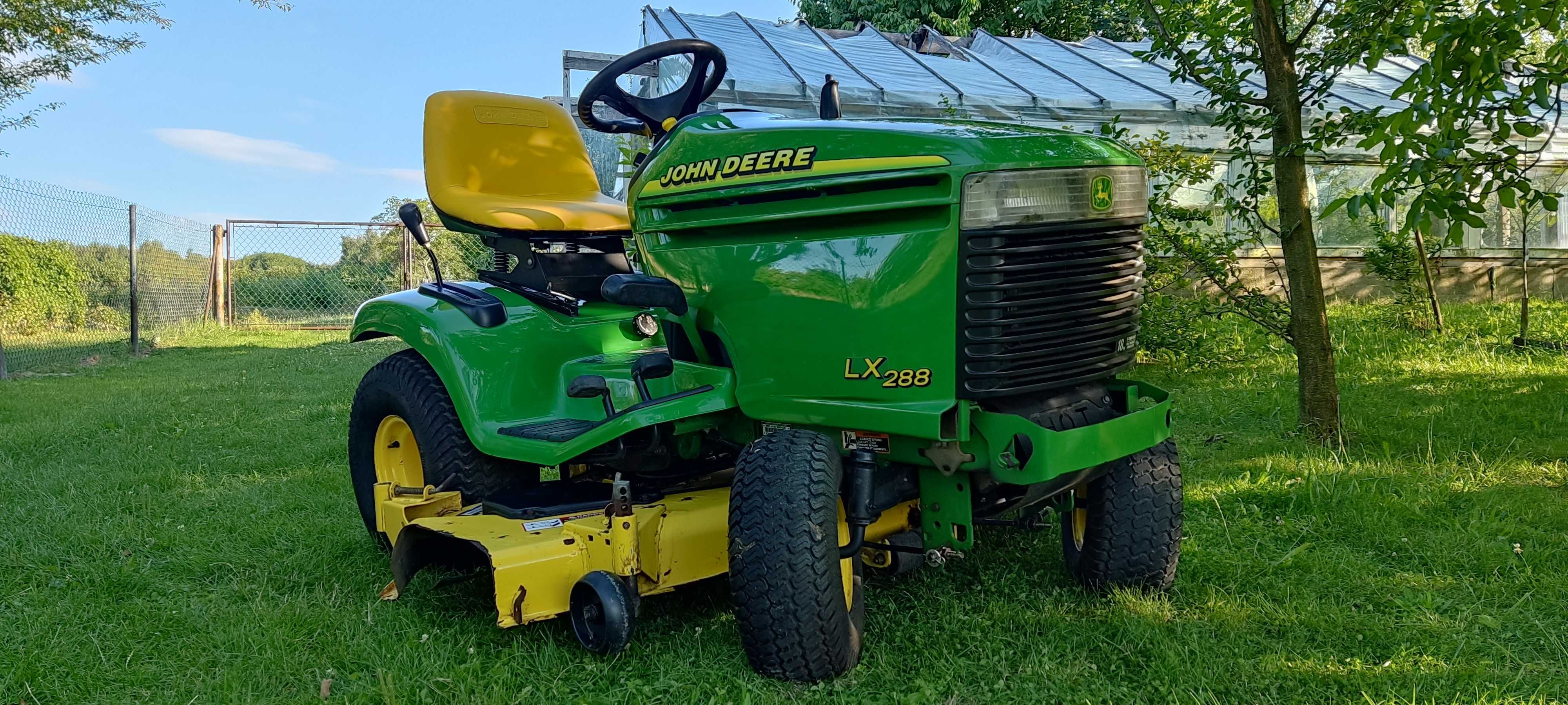 Traktorek kosiarka John Deere 17HP V-Twin KAWASAKI Cub Cadet Husqvarna